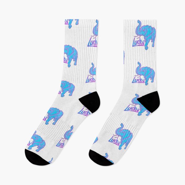 Item preview, Lucky Blue Elephant  designed and sold by DesignChaser.