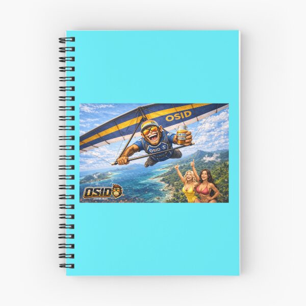 Item preview, OSID Hang Gliding Monkey – Diesel Fuel Adventure designed and sold by 131Mayhem.
