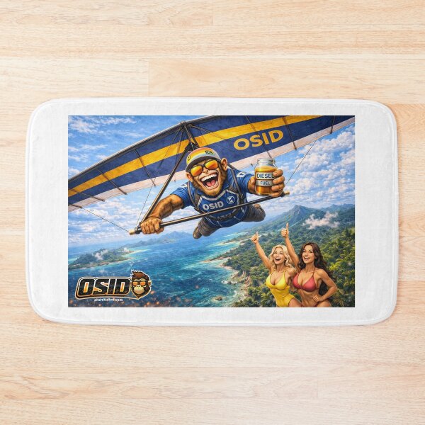 Item preview, OSID Hang Gliding Monkey – Diesel Fuel Adventure designed and sold by 131Mayhem.