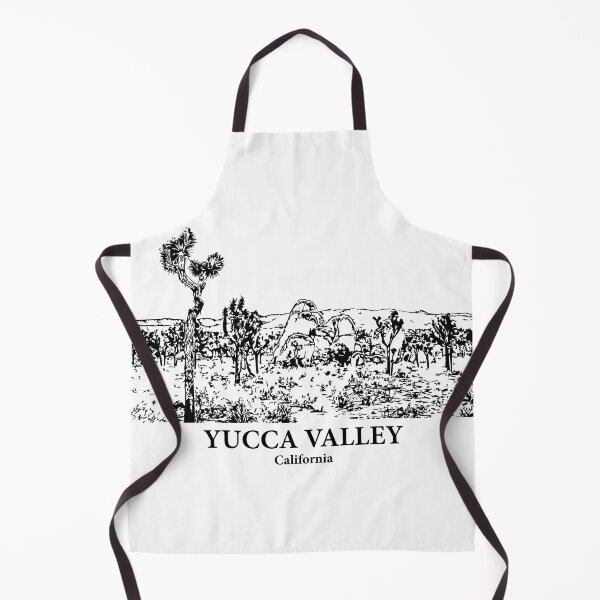 Item preview, Yucca Valley CA - Ink Cityscape Illustration designed and sold by Lakeric Cityscapes.