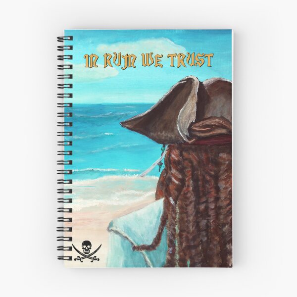 Item preview, In Rum We Trust – Funny Pirate Quote Design designed and sold by ZiehrArt.