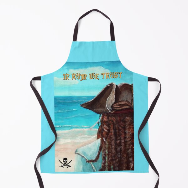 Item preview, In Rum We Trust – Funny Pirate Quote Design designed and sold by ZiehrArt.
