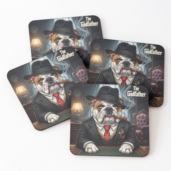 Item preview, Supreme Mafia Bulldog designed and sold by PetJoyPrintsCO.