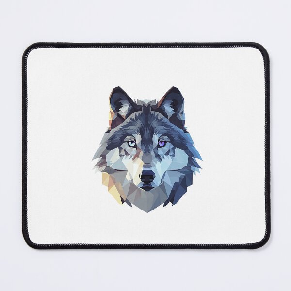Item preview, Clean Polygon Wolf Head Graphic designed and sold by Christian Weiss.