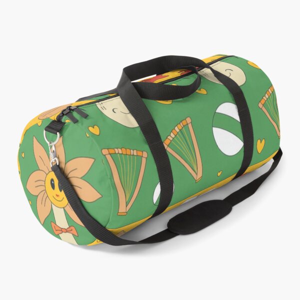 Item preview, St David's Day Dragon & Leek Party – Welsh Daffodils & Smiling Dragons Pattern designed and sold by Midnight Veil Designs.