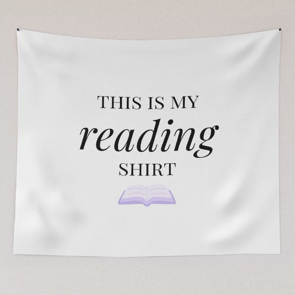 Item preview, This Is My Reading Shirt Book Lover Gift Sticker designed and sold by ade-datt.