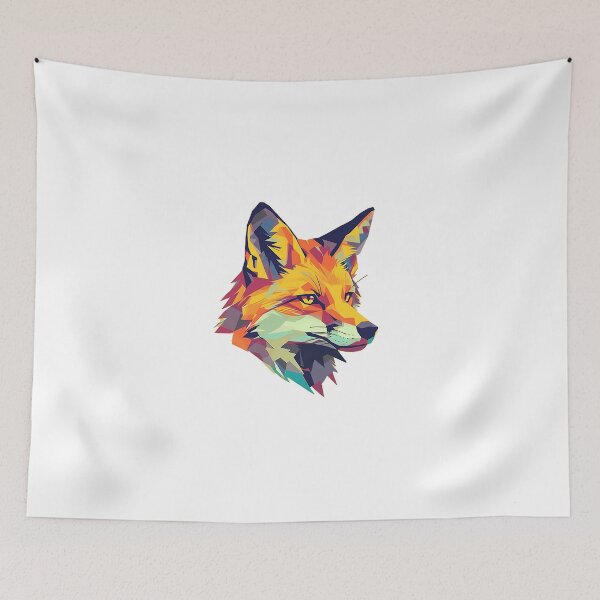 Item preview, Sharp Geometric Fox Head Design designed and sold by Christian Weiss.
