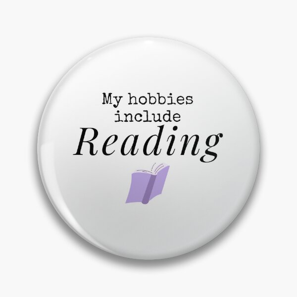 Item preview, My Hobbies Include Reading Book Lover Gift Sticker designed and sold by ade-datt.