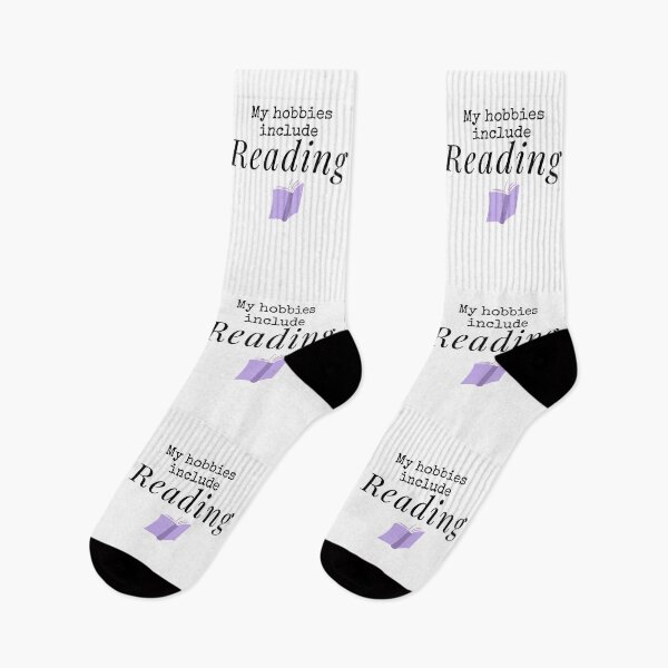Item preview, My Hobbies Include Reading Book Lover Gift Sticker designed and sold by ade-datt.