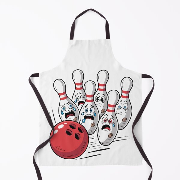 Item preview, Bowling Pins with Cartoon Faces designed and sold by jkrphoto.