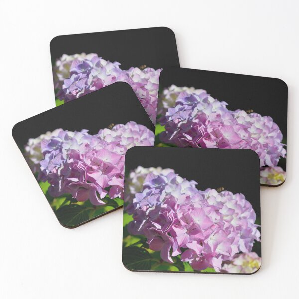 Item preview, Romantic Pink and Purple hydrangeas, pink flowers, purple flowers   designed and sold by hollycooper.