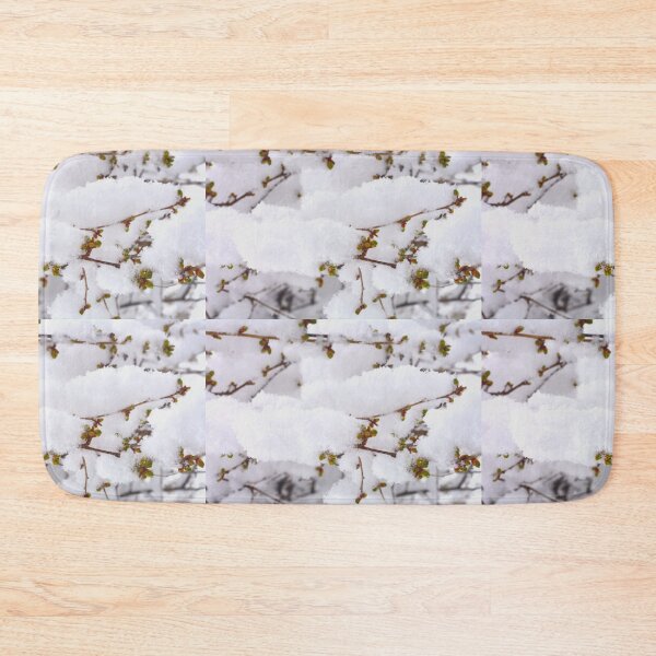 Item preview, Spring snow, new buds emerging from slumber designed and sold by hollycooper.