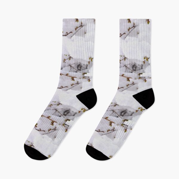 Item preview, Spring snow, new buds emerging from slumber designed and sold by hollycooper.