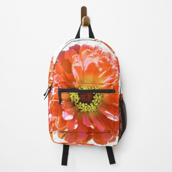 Item preview, Retro Orange floral flower Daisy Pretty tangerine floral Photo, Orange daisy, orange zinnia, orange cosmo, vibrant floral garden designed and sold by hollycooper.