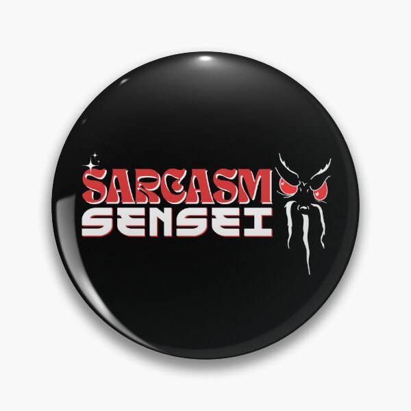 Item preview, Sarcasm Sensei - Funny Angry Sensei Face & Sarcastic Humor designed and sold by JB-designstudio.