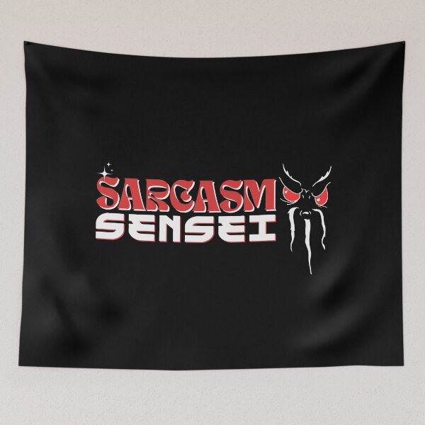 Item preview, Sarcasm Sensei - Funny Angry Sensei Face & Sarcastic Humor designed and sold by JB-designstudio.