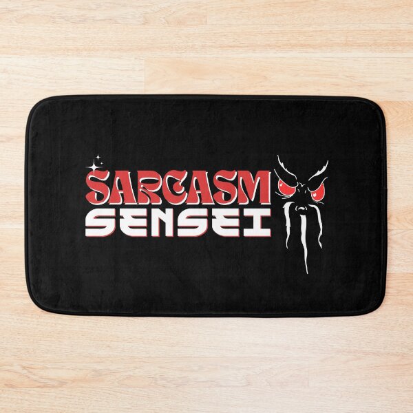 Item preview, Sarcasm Sensei - Funny Angry Sensei Face & Sarcastic Humor designed and sold by JB-designstudio.