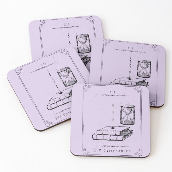 Item preview, Bookworm Tarot Deck – The Cliffhanger designed and sold by Nyxander's Bookish Catalogue.