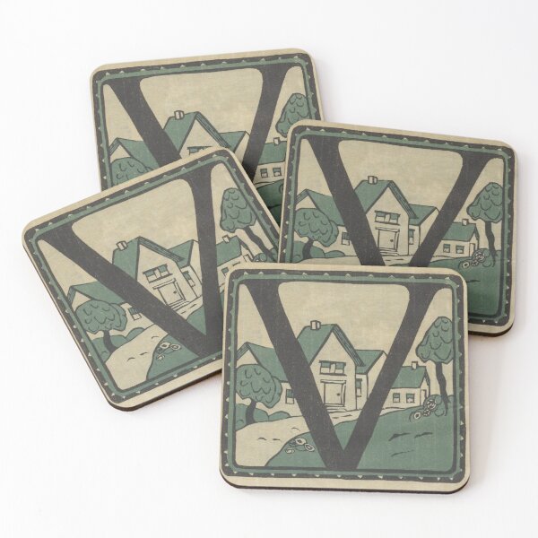 Item preview, V is for Villa - Columbia University Teachers College designed and sold by HiddenWalnuts.