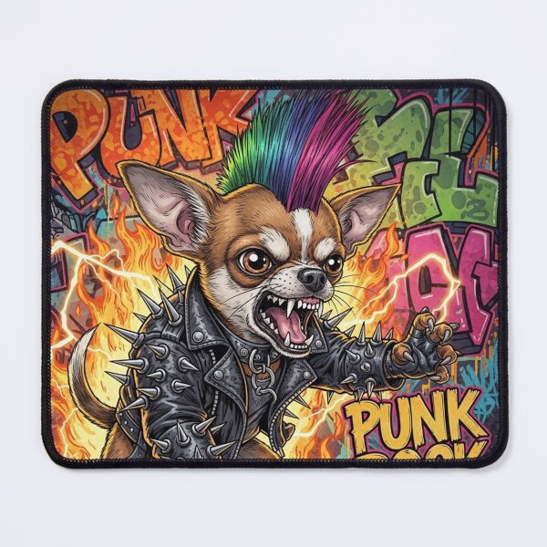 Item preview, Explosive Rebel Chihuahua designed and sold by PetJoyPrintsCO.