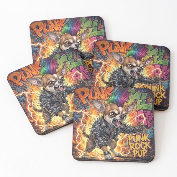Item preview, Explosive Rebel Chihuahua designed and sold by PetJoyPrintsCO.