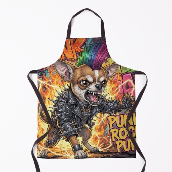 Item preview, Explosive Rebel Chihuahua designed and sold by PetJoyPrintsCO.