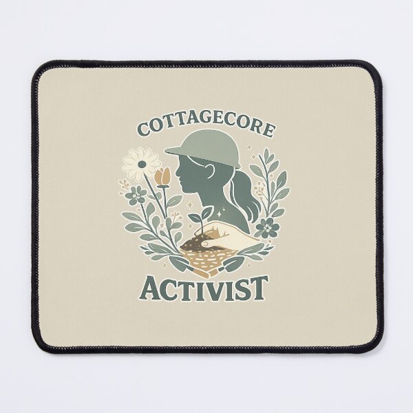 Item preview, Cottagecore Activist Growing Change Through Nature designed and sold by PunchDrop.