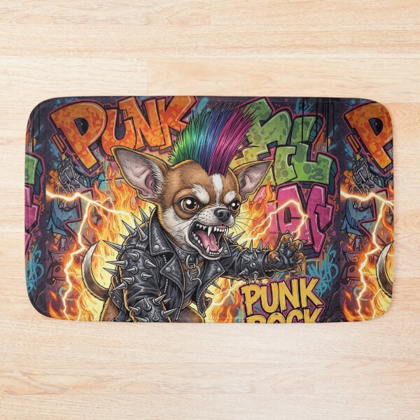 Item preview, Explosive Rebel Chihuahua designed and sold by PetJoyPrintsCO.