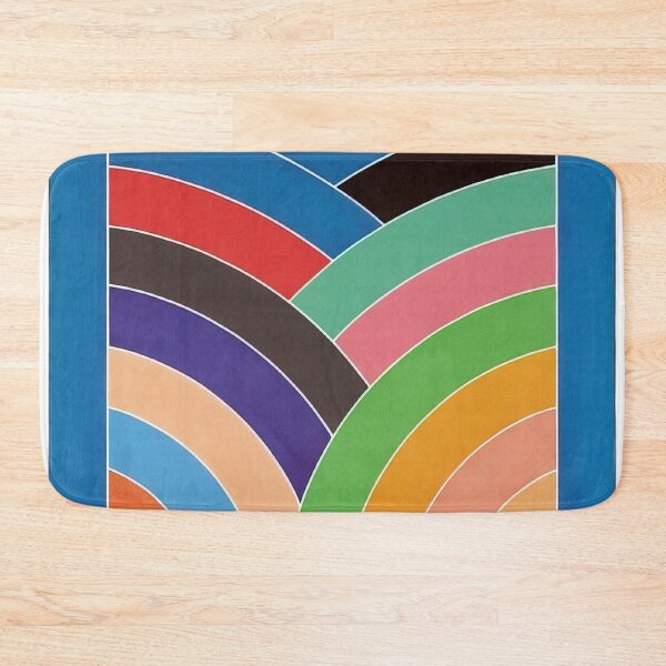 Item preview, kufa gate  - Original Paintings by Frank Stella, Frank Stella Geometric Abstract Art designed and sold by OilArtLittle.
