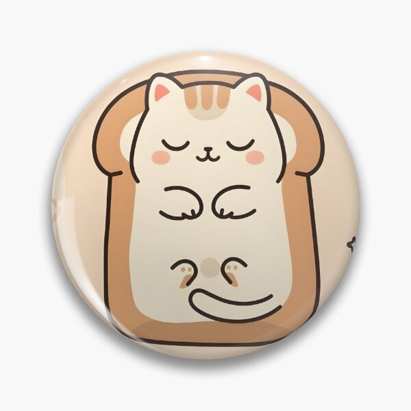 Item preview, Cute Cat In Toast designed and sold by Dimitrispoli.