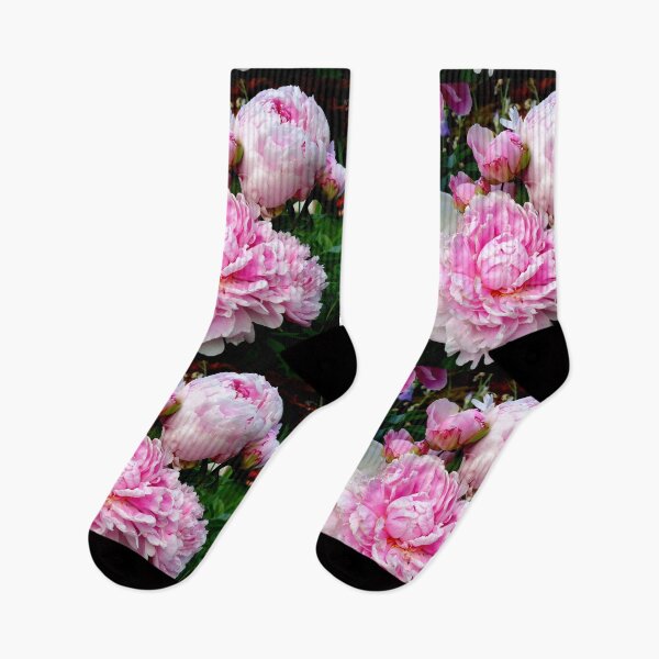 Item preview, Elegant Pink and White Peonies Romantic vintage pink floral designed and sold by hollycooper.