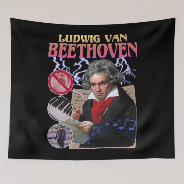 Item preview, BEETHOVENN RAP Classical Composer Music Band Vintage Rap  designed and sold by younessalmi.