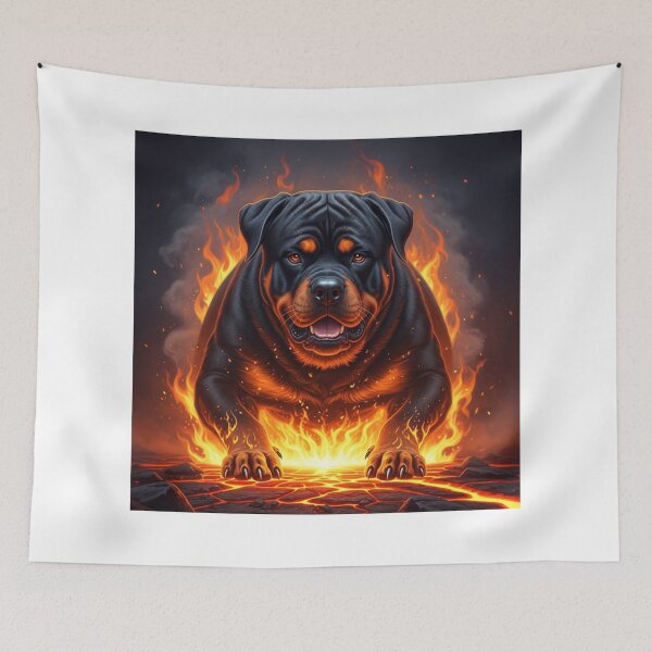Item preview, Inner Fire Rottweiler designed and sold by PetJoyPrintsCO.