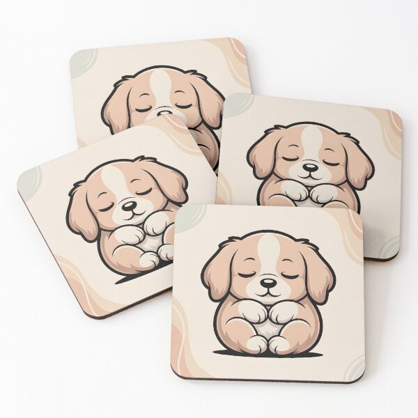 Item preview, Peaceful Sleeping Puppy Illustration designed and sold by Dimitrispoli.