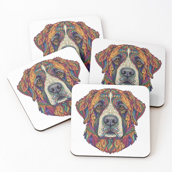 Item preview, Intricate Saint Bernard designed and sold by PaintedbyCarol.