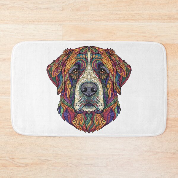 Item preview, Intricate Saint Bernard designed and sold by PaintedbyCarol.