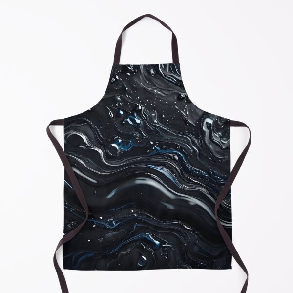 Item preview, Obsidian Black Fluid Depth designed and sold by VibeShift Studio.
