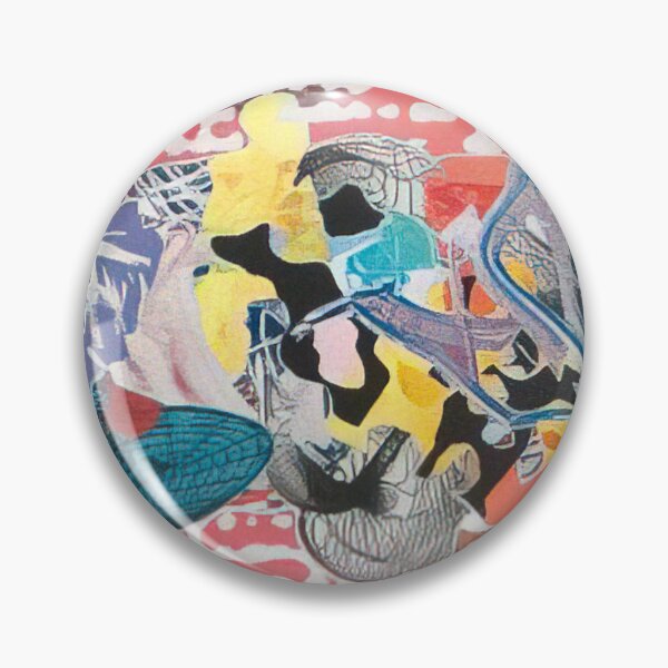 Item preview, libertina  - Original Paintings by Frank Stella, Frank Stella Geometric Abstract Art designed and sold by OilArtLittle.