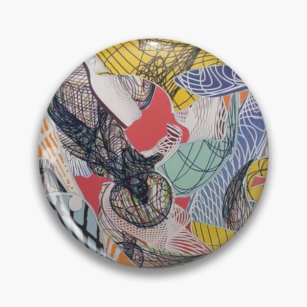 Item preview, limanora  - Original Paintings by Frank Stella, Frank Stella Geometric Abstract Art designed and sold by OilArtLittle.