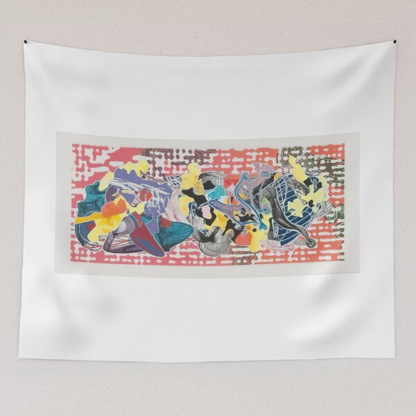 Item preview, libertina  - Original Paintings by Frank Stella, Frank Stella Geometric Abstract Art designed and sold by OilArtLittle.