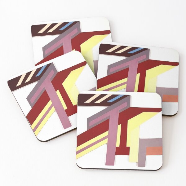 Item preview, michapol i  - Original Paintings by Frank Stella, Frank Stella Geometric Abstract Art designed and sold by OilArtLittle.