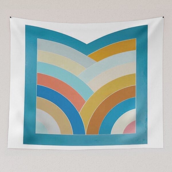 Item preview, metropolitan museum m  - Original Paintings by Frank Stella, Frank Stella Geometric Abstract Art designed and sold by OilArtLittle.