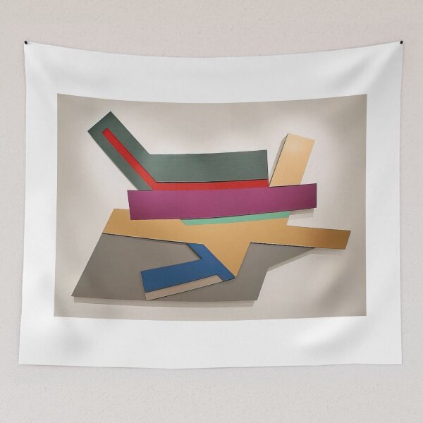 Item preview, odelsk iii  - Original Paintings by Frank Stella, Frank Stella Geometric Abstract Art designed and sold by OilArtLittle.