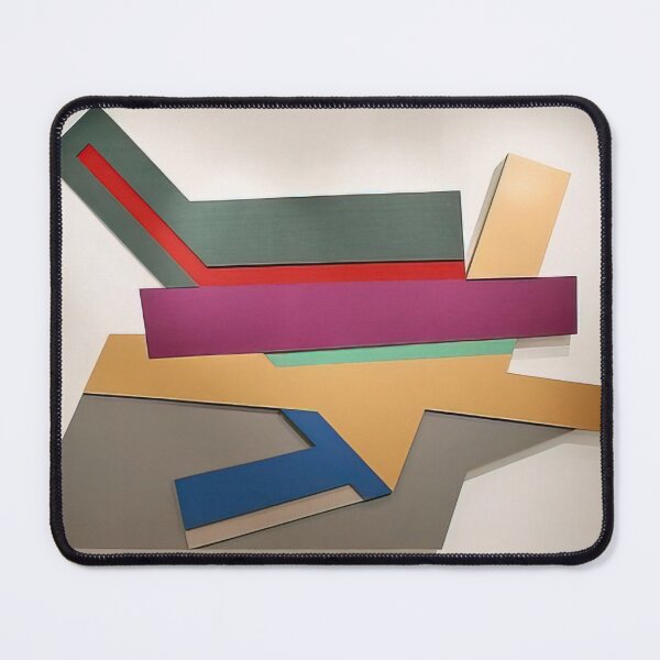 Item preview, odelsk iii - Original Paintings by Frank Stella, Frank Stella Geometric Abstract Art designed and sold by OilArtLittle.