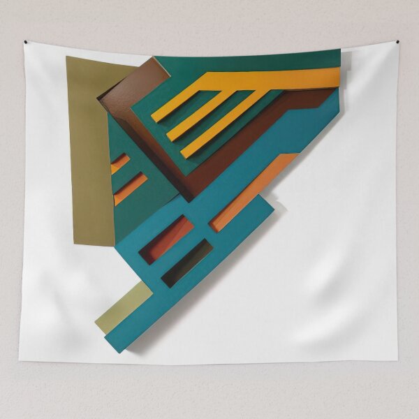 Item preview, olkienniki iii  - Original Paintings by Frank Stella, Frank Stella Geometric Abstract Art designed and sold by OilArtLittle.