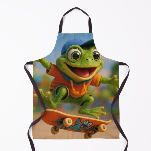 Item preview, Skater Pool Frog designed and sold by Sillytoe.