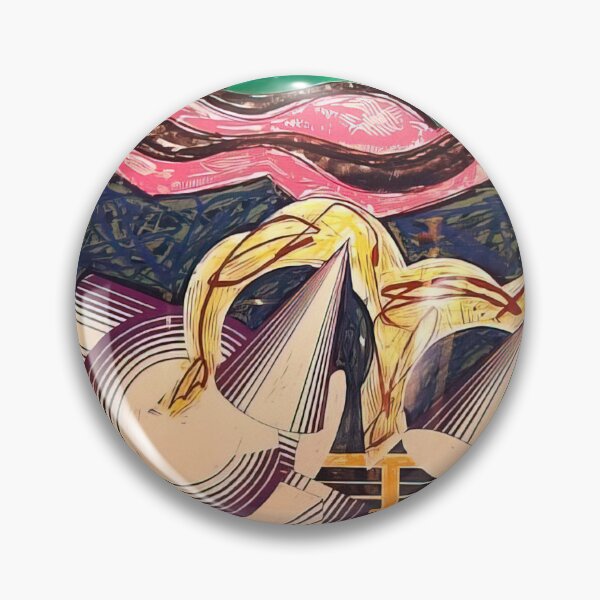 Item preview, one small goat papa bought for two zuzim  - Original Paintings by Frank Stella, Frank Stella Geometric Abstract Art designed and sold by OilArtLittle.