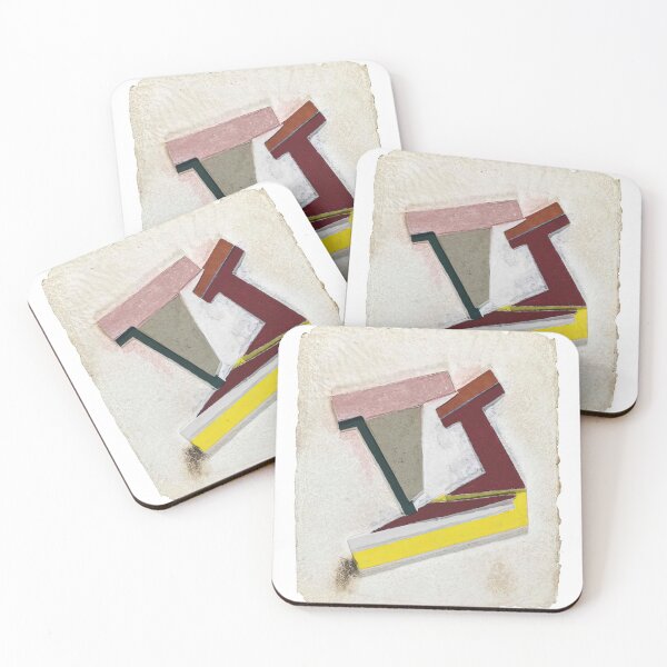 Item preview, olyka iii from paper relief project  - Original Paintings by Frank Stella, Frank Stella Geometric Abstract Art designed and sold by OilArtLittle.