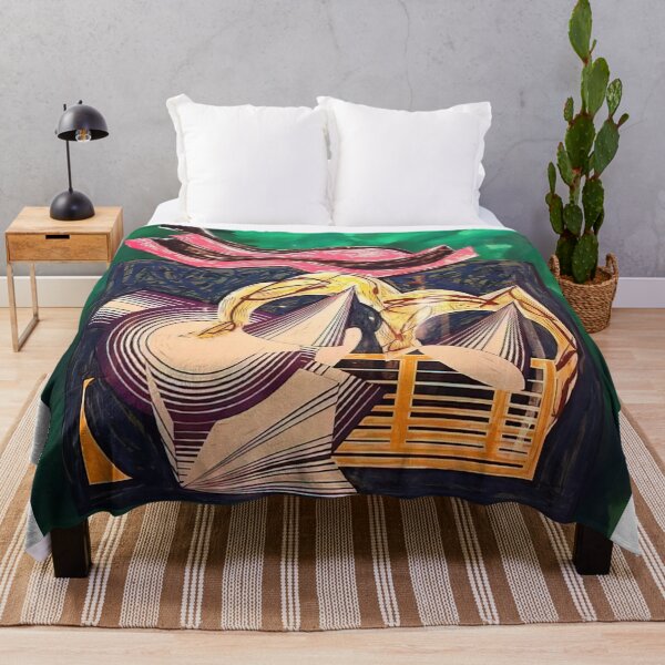 Item preview, one small goat papa bought for two zuzim  - Original Paintings by Frank Stella, Frank Stella Geometric Abstract Art designed and sold by OilArtLittle.