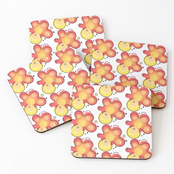 Item preview,  Abstract Blob Red Yellow designed and sold by BetweenForms.